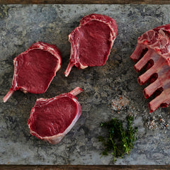 Rib Eye paired with Pinot Noir